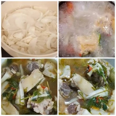 วิธีทำ ต้มไก่หน่อไม้ดอง