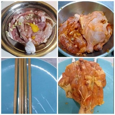 วิธีทำ ไก่ย่าง ข้าวเหนียว