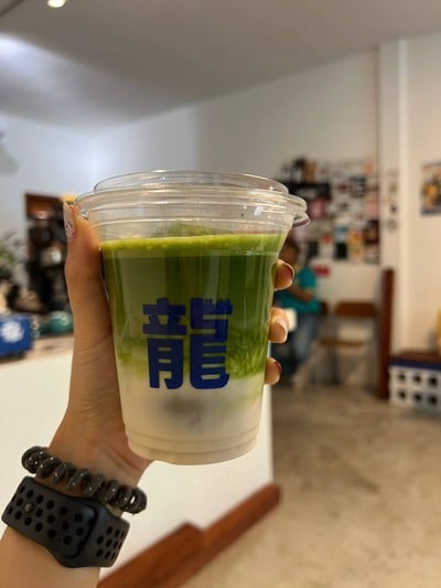 Matcha Oat Milk Latte
