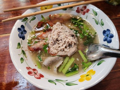 บะหมี่ต้มยำ