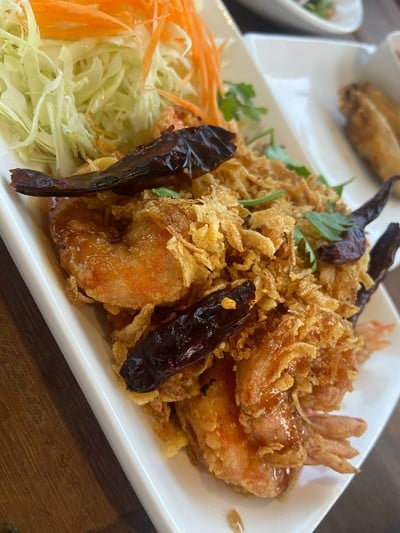 กุ้งซอสมะขาม