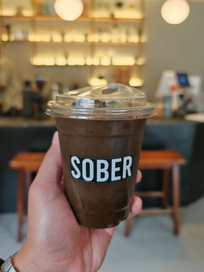 เมนูของร้าน Sober Coffee