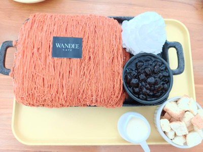 บิงซูสายไหมชาไทยมุกไต้หวัน