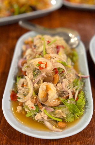 🥗 ยำวุ้นเส้น. (ราคา 120 บาท.)