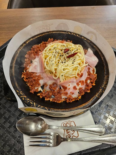 Bacon & Chilli Pasta