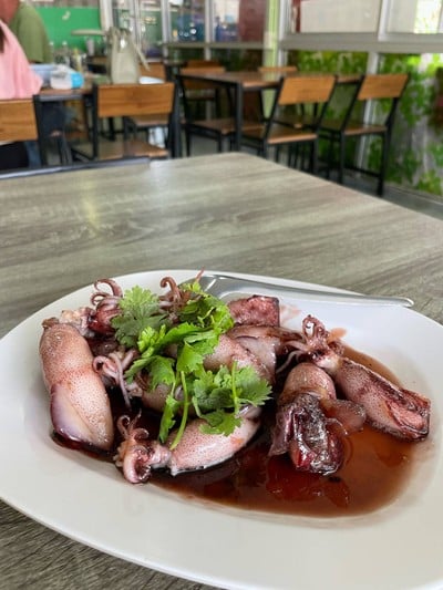 หมึกกะตอยผัดหวาน