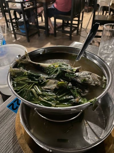 ปลาทูต้มบีบน้ำมะนาว