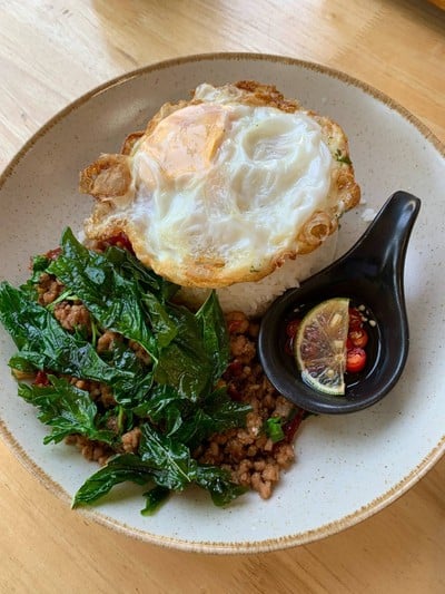 ผัดกะเพราหมูสับ