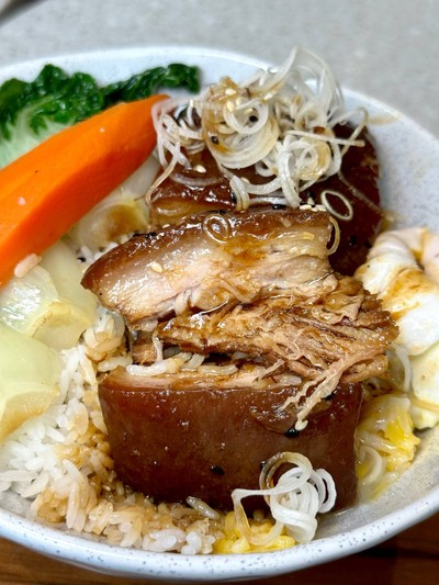 Braised Pork Belly Bowl