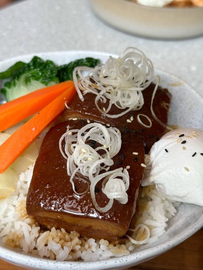 Braised Pork Belly Bowl