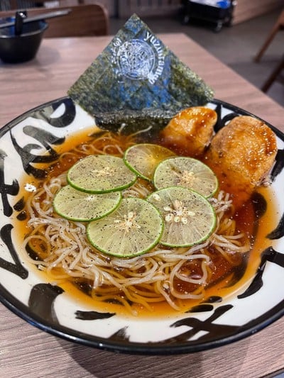 เมนูของร้าน Yuzu Ramen ゆずラーメン ไอคอนสยาม