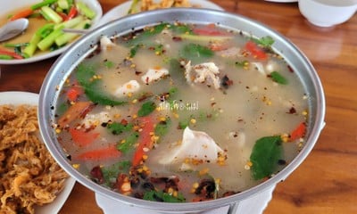 ต้มยำ หัว พุง ปลาช่อน