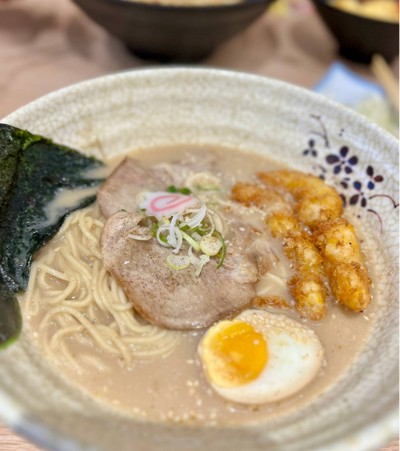 🍜 Tempura Ramen. (Price 249 Baht.)