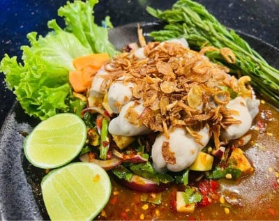 ยำหอยนางรม