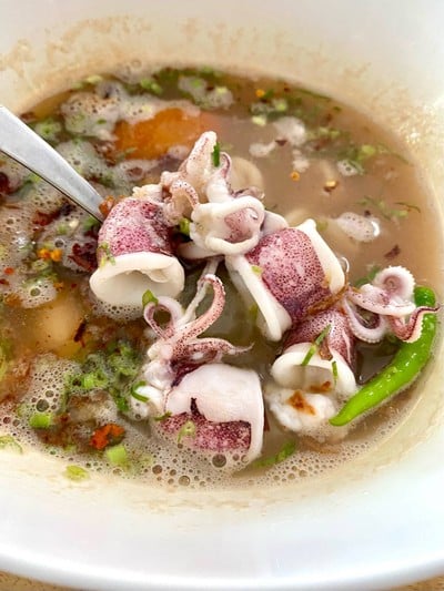 ซุปปลาหมึก