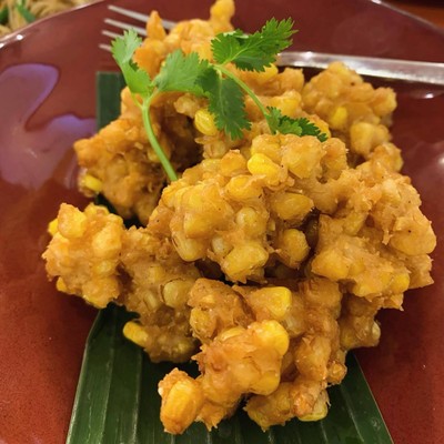ข้าวโพดทอด