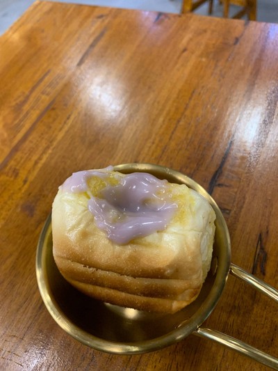 ปังปิ้งไส้เผือกหอม