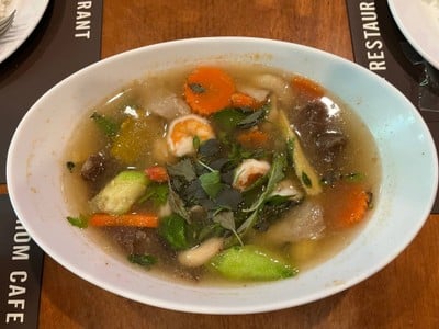 แกงเลียงกุ้งสด