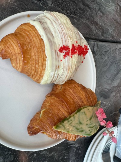 Lychee Croissant