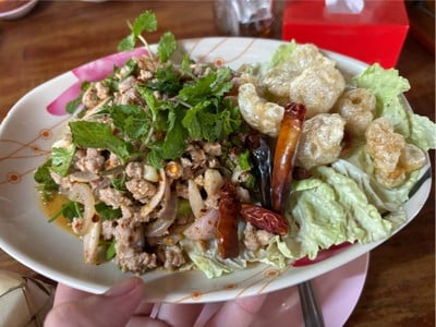 เมนูของร้าน ไก่ย่างหน้าช.ค. 34