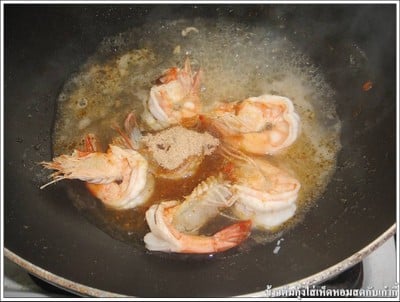 วิธีทำ ข้าวต้มกุ้งใส่เห็ดหอมสดกับเก๋ากี้ วิธีทำ ข้าวต้มกุ้งใส่เห็ดหอมสดกับเก๋ากี้