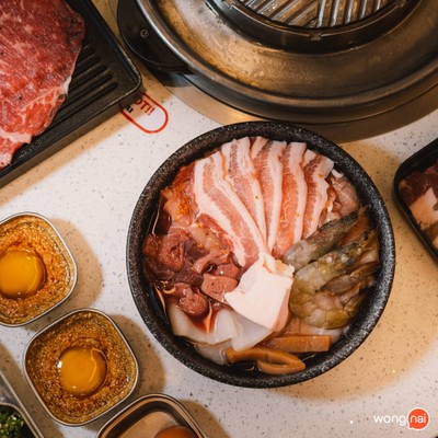 เมนูของร้าน นักล่าหมูกระทะ Paradise Place