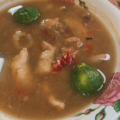 เมนูของร้าน ปลาดิษฐ์ อาหารทะเลพื้นถิ่น เรือเล็กชาวประมง