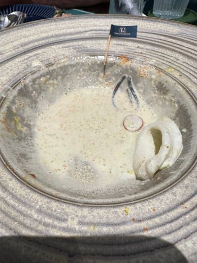 สปาเก็ตตี้โคซี่เฮาส์เส้นดำซีฟู้ด