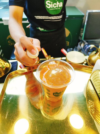 Iced Thai Tea - Low Sugar