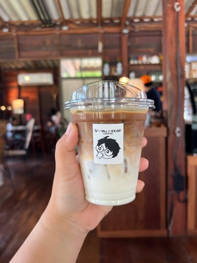 ลาเต้เย็น