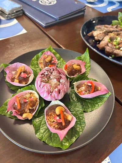 เมนูของร้าน Baan Landai Fine Thai Cuisine กลางเวียง-เมืองเก่า(คูเมืองชั้นใน)