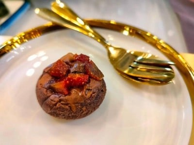 Mini Brownie Strawberry
