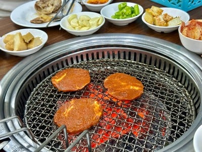 สันคอหมูหมัก