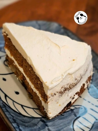 เค้กแครอทครีมชีส Carrot cake with Cream Cheese Frosting