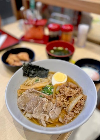 🍜 Deluxe Ramen. (Price 209 Baht.)