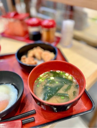 🍲 Miso Soup. (Price 40 Baht.)