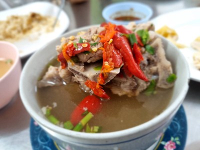 ต้มแซ่บเล้งหมู
