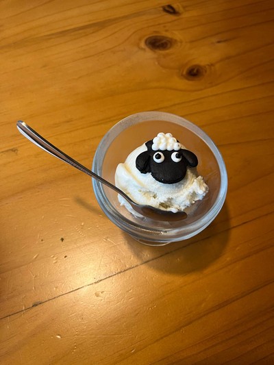 Sheep Milk Ice Cream (Earl Gray flavored)