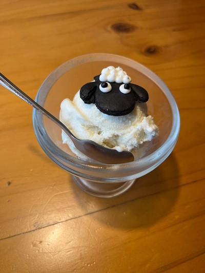 Sheep Milk Ice Cream (Earl Gray flavored)