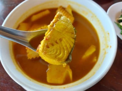 เมนูของร้าน บางปอซีฟู้ด(ตาโข)