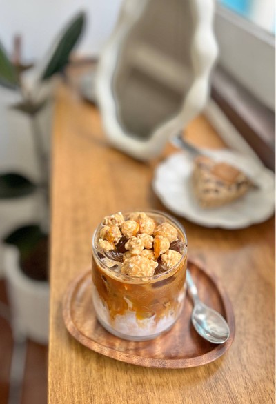 🍿 Iced Luna. (Price 110 Baht.)