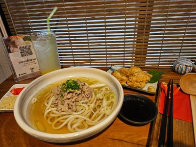Niku Udon & Toritempura