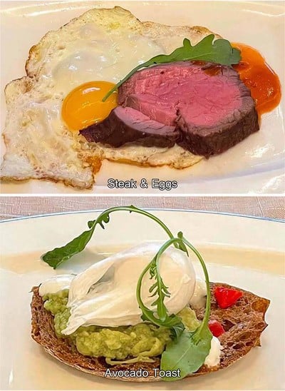 แน่นอนว่า’Chained hotels’นี่ ก็ต้องเสิร์ฟอาหารฝาหรั่ง ซึ่งควรต้องอร่อยมากก...