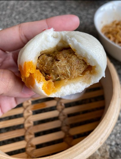 ซาลาเปาไส้ปูหมูสับ