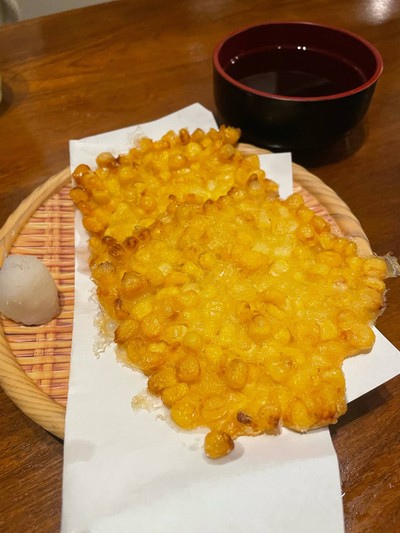 ข้าวโพดทอด
