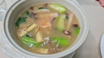 แกงเลียงกุ้งสด
