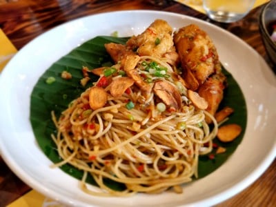 Capellini Chili Sea Bass