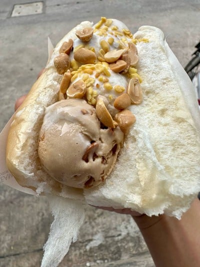 ไอศกรีมกะทิคาราเมลจากน้ำตาลมะพร้าว