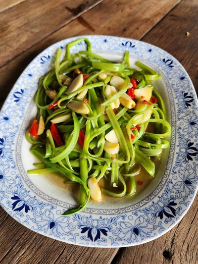 ผักบุ้งบ้านไม้