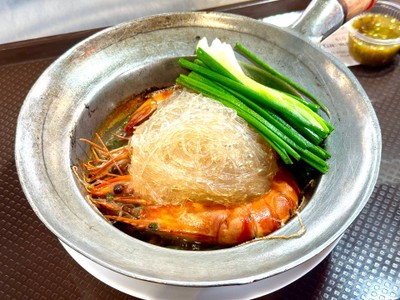 กุ้งอบวุ้นเส้น